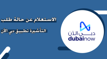 الاستعلام عن حالة طلب التأشيرة تطبيق دبي الآن