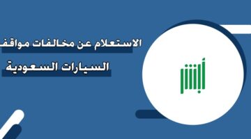 الاستعلام عن مخالفات مواقف السيارات السعودية