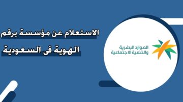 الاستعلام عن مؤسسة برقم الهوية في السعودية